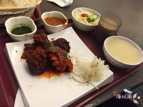 【台北信義】印度皇宮101店 平價道地印度料理 坦都碳烤雞腿 奶油烤餅 附湯沙拉飲料 捷運世貿101站 101美食街