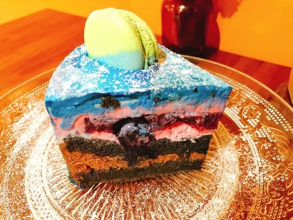 桃園✿ 風雨珈琲✿日系鄉村風格的可愛咖啡廳! 推薦 犯罪等級的浮誇蛋糕---小宇宙!