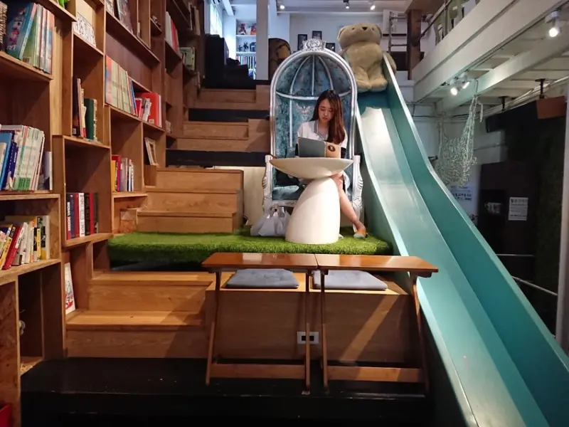 《台北❤️中正》霍爾的移動城堡在北車🏰絕美超狂奧蘿茉，整間店都是我的王座XD