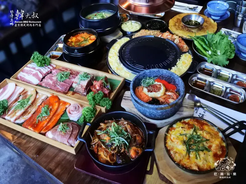 《美食推薦》【桃園】韓大叔한국오빠正宗韓式烤肉專門店。新開幕超人氣韓國烤肉 韓國歐巴開的韓國烤肉店 工業風用餐環境 寶可夢抓寶熱點 可以邊抓寶邊吃美味的韓式料理真是一舉兩得