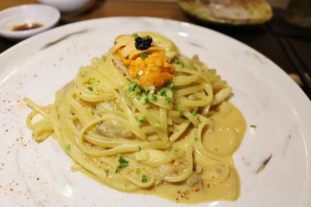 【台北美食】佐樂壽司·火鍋-『大安站』日式無菜單料理．海膽義大利麵