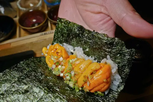 佐樂壽司（火鍋）超澎湃海膽手卷, 大安站日本料理／無菜單料理