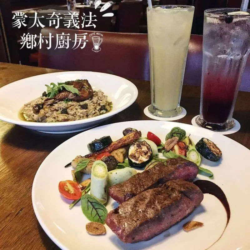 高雄美食｜Montage 蒙太奇義法式鄉村廚房-復興藝術餐廳，美到不像話的網美餐廳