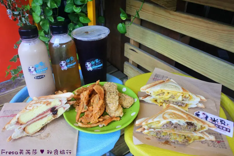 台南北區【米夏手作吐司盒子】史努比可愛吐司圖案.鹹主食甜蛋糕夾入吐司大滿足.客製化訂購餐盒／輕食飲品 - Fresa芙芮莎♥莎旅憶食