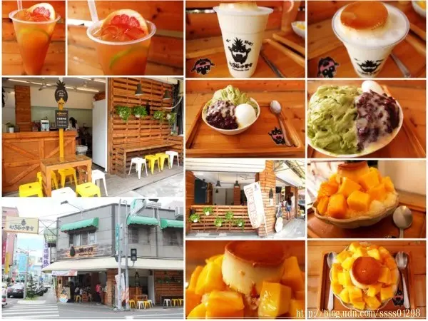 嘉義美食【打貓冰果室】夏日必吃人氣冰店！超搶手的招牌芒果冰 抹茶控別錯過抹茶雪花冰 打貓水果茶清爽解渴