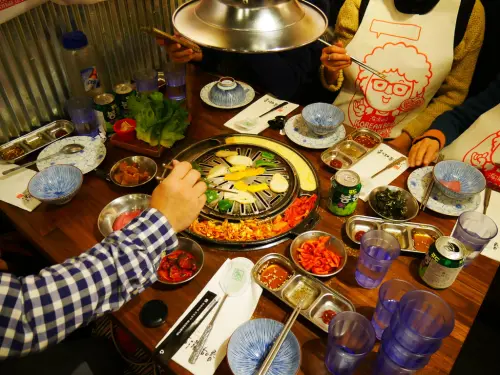 【Angelas日嚐】藝人納豆開的韓式燒肉店，公館巷弄裡的韓式燒烤【쩝쩝꿀꺽 滋滋咕嚕韓式烤肉專門店】