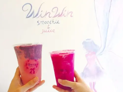 捷運忠孝敦化站 ✿ win win果昔 ✿ 精靈系飲品 ! 奇幻配色與新鮮滋味扣人心弦!!