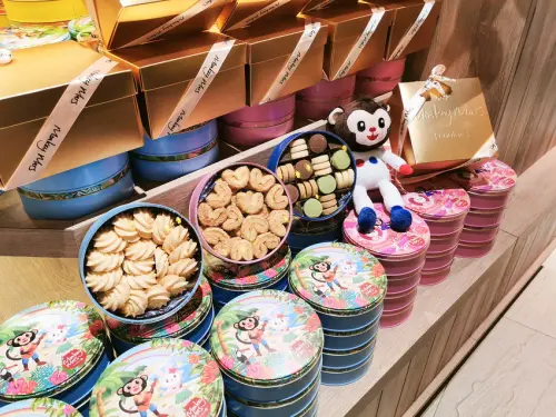 (辦公室下午茶點心)迪化街(年貨大街)伴手禮-火星猴子曲奇餅/蝴蝶酥,京站B3/美麗華B1快閃店,活動只到7/31(文末有抽獎活動)