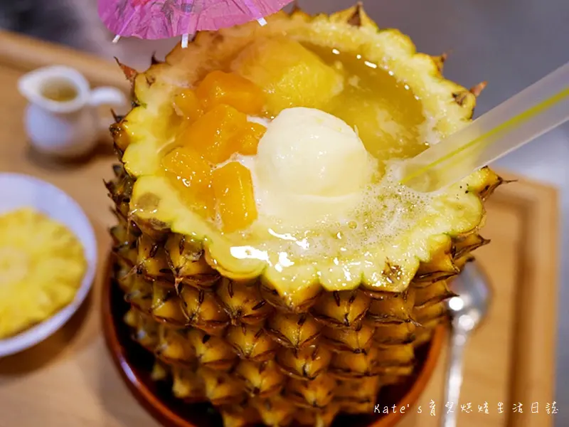 【食．蘆洲】蘆洲中正路 古早味旺來冰店。主打鳳梨創意冰品、清甜消暑超推薦