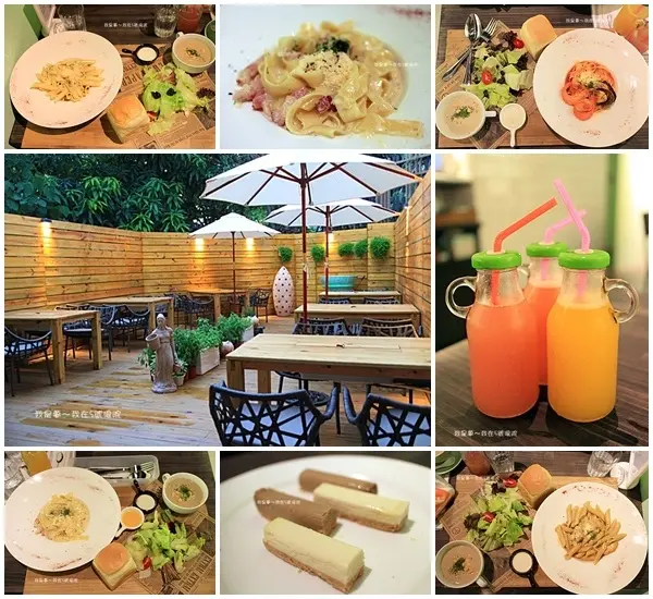 『高雄。５號後院－輕食／早午餐／小酒夜』～餐點好好拍／美麗後花園