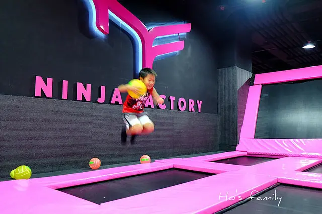 [台中]FUN電趣！彈跳、極限運動挑戰～Ninja Factory忍者工廠