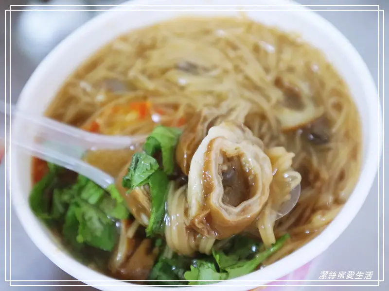 台北大腸蚵仔麵線-桃園/滷大腸超讚~~建國路人氣早餐 - 潔絲蜜愛生活