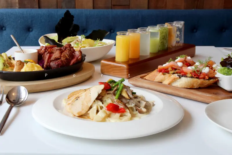 Port 23 台北大安，走入旅店裡的陽光餐酒館，記下春季裡的義式酸甜。大安站美食/富藝旅【男子的日常生活】