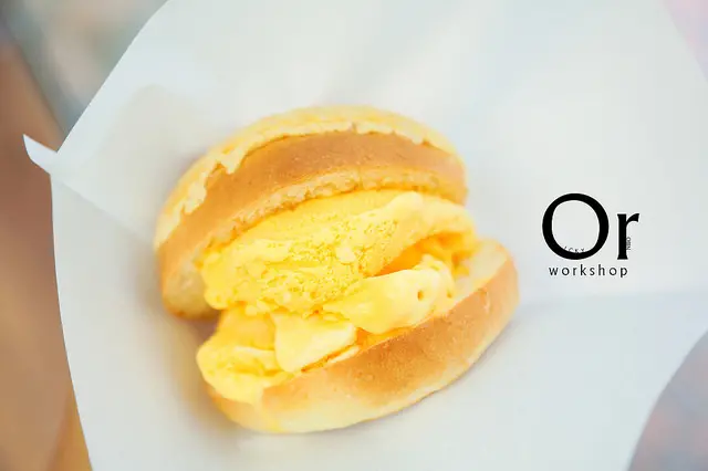 [台北中山|食記] 港式甜點與台灣芒果的融合，超好吃的芒果冰淇淋菠蘿包！夏天一定要嚐的冰品 - Supers Mango