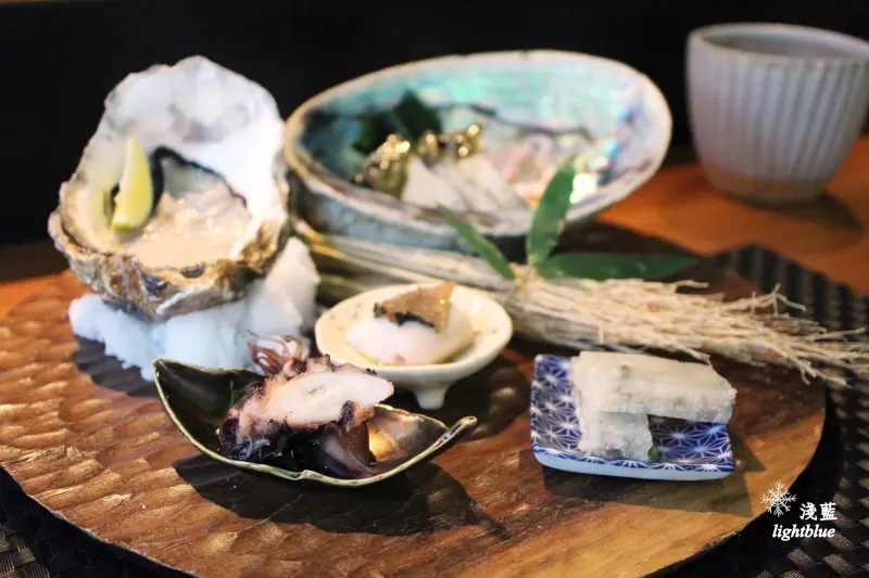 [ 中山站美食 ] 淺藍 × 山肴 鮨 やまき ずし～輕工業風日式無菜單料理