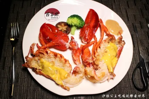 7公斤波士頓龍蝦坐鎮/中山區新開幕『百家樂鐵板燒』捷運中山國小站