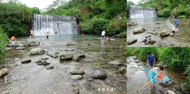 花蓮私房玩水景點 ▶ 米亞丸溪 ▶ 清澈溪水裡好多小魚小蝦 山林溪邊玩水勝地 花蓮親子戲水秘境!