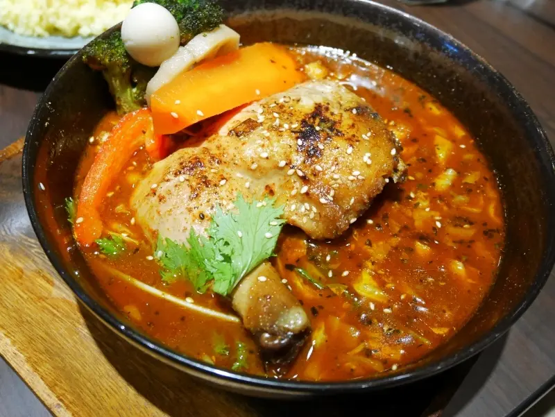 『信義區美食』搶先首報！日本北海道札幌排隊名店-北海道スープカレーGARAKU台灣分店就要開幕啦！