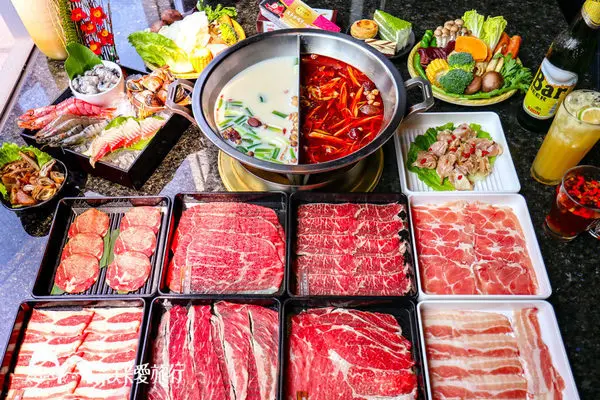 台北大直-金極鮮火鍋｜全新菜單日本5A和牛澳洲和牛吃到飽頂級麻辣鴛鴦鍋        
      