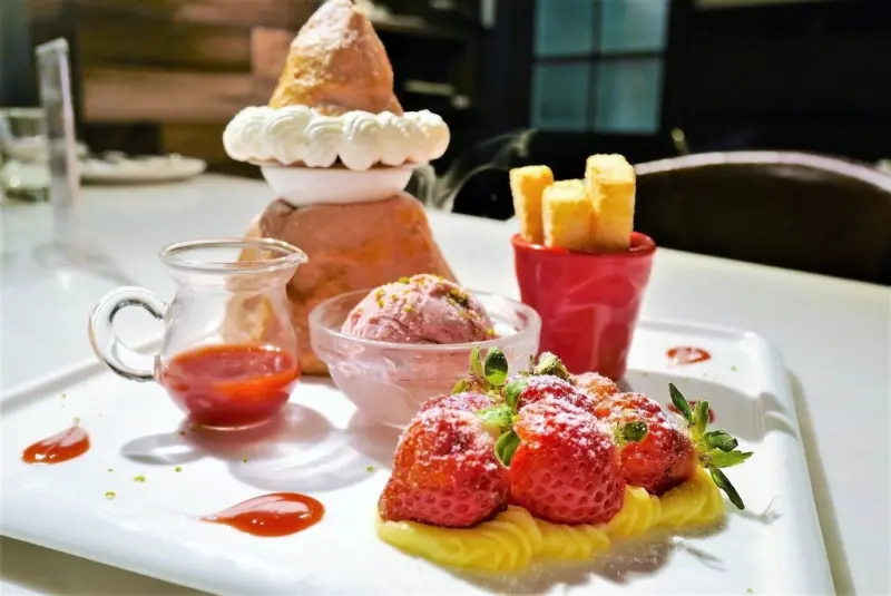 【台北信義區 | 甜點】全台獨創的布里歐火山甜點▲歐維聚-義式複合式餐廳 Oridream Food