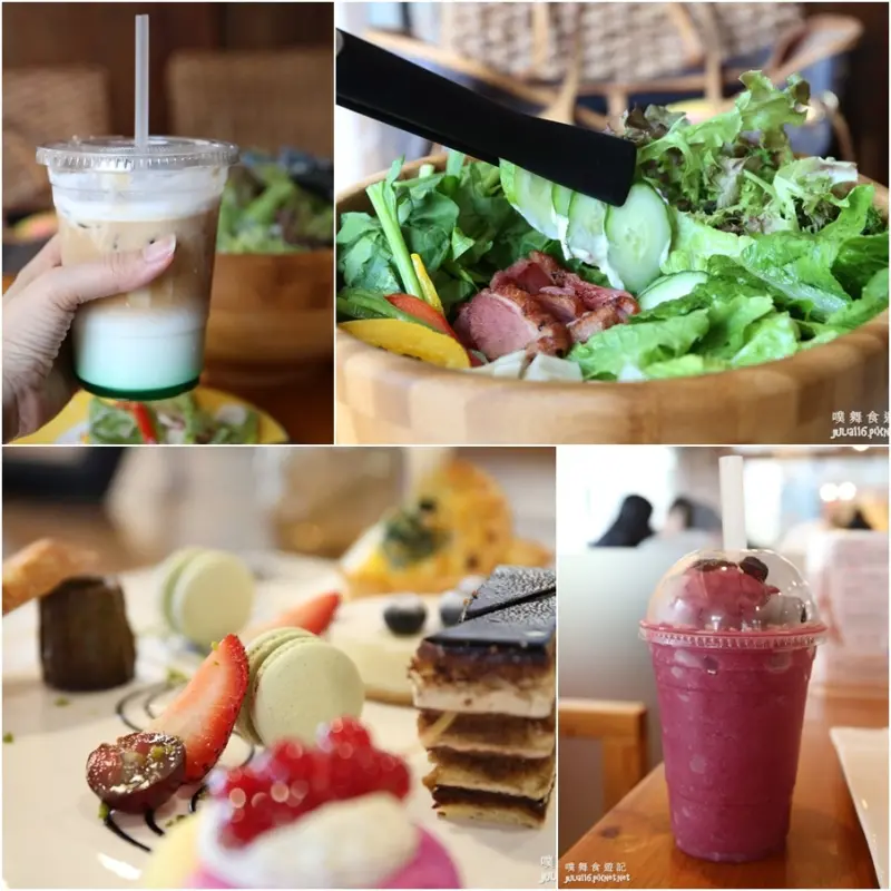 【達頂咖啡．Cafe De Parfum】高雄新興區。美麗島站咖啡推薦！吃貨專屬巨無霸木盆沙拉♥閨蜜最愛精緻午茶♥（捷運美麗島站）