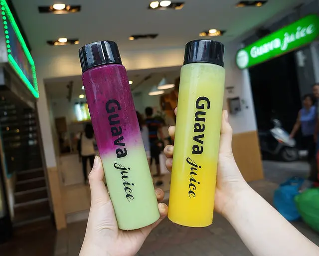 Guava Juice芭樂芭-士林店 ♥ 今夏不可錯過漸層果汁 ♥ 芭樂尬水果