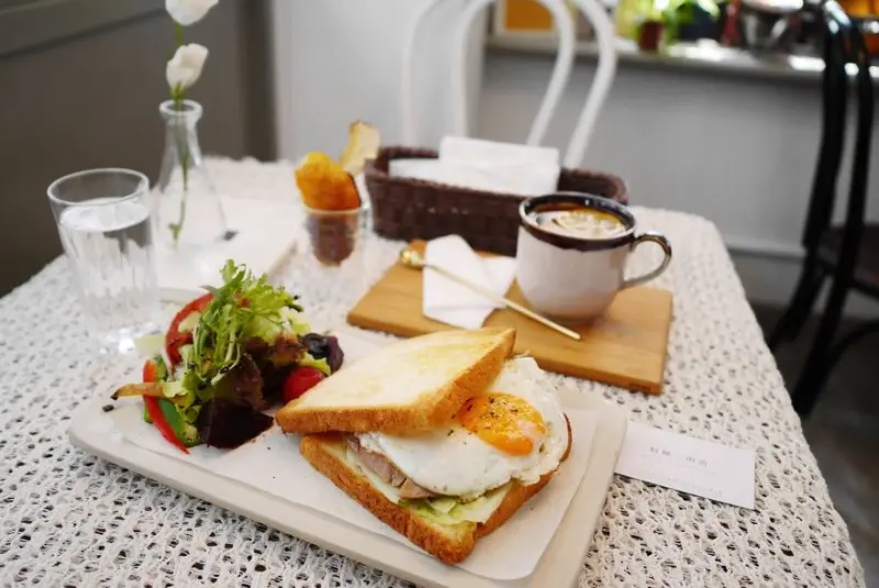 【台北】大安 桔梗三明治 優雅浪漫的歐式早午餐‧輕食‧三明治‧咖啡廳♥♥♥
