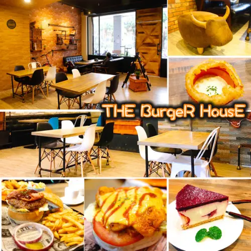 【桃園  The BurgeR HousE】八德區工業“班尼迪克早午餐”。層層堆疊美式漢堡