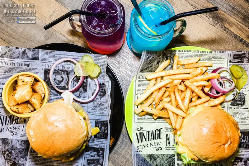 THE BurgeR HousE【桃園美食】|桃園八德美式漢堡餐廳；低調卻很有個性的漢堡店。