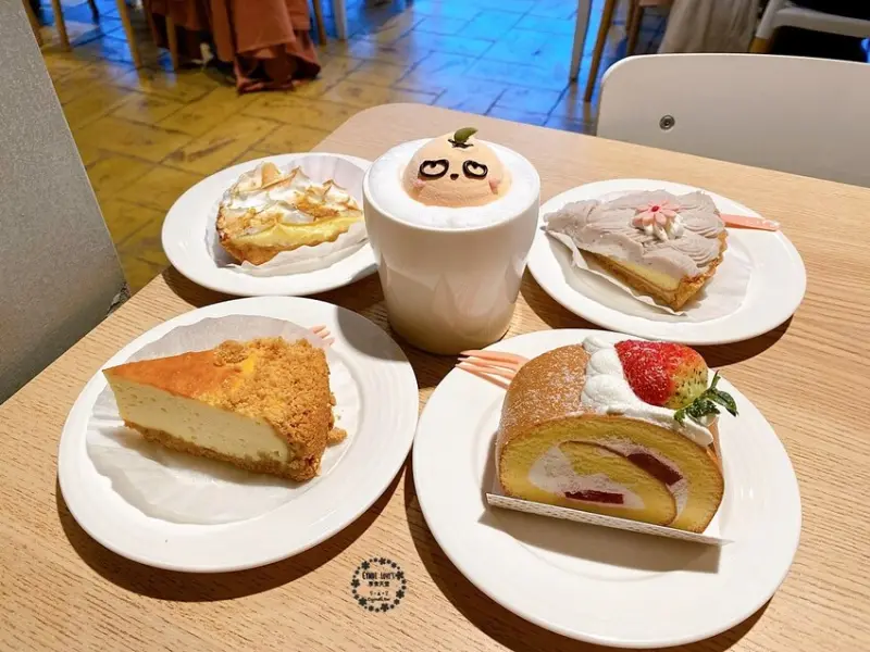 亞尼克台中旗艦店 ，台中西區美術館附近人氣下午茶，百元以下切片蛋糕，年銷百萬條的生乳捲- Cyndi loves享食天堂