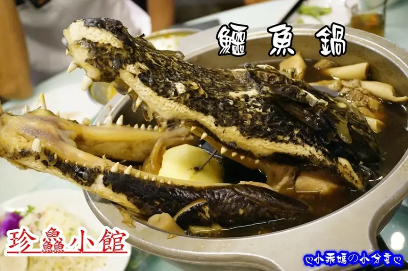 《食記》天啊！這真的是鱷魚～你吃過嗎？ 新北。中和【珍鱻小館】平價又頂級的熱炒！現撈活海鮮 必吃美食大推薦！