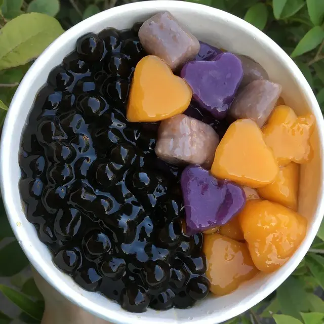 台中美食｜芋見幸福 手工芋圓專賣-台中大里美味冰品，冬季販售暖心甜品