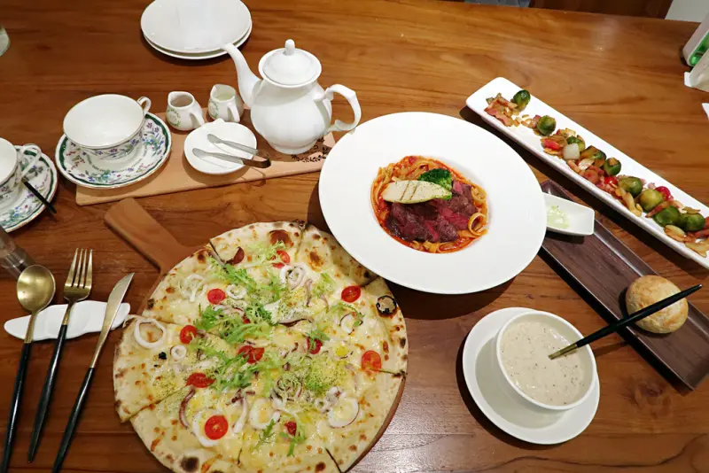 ▌新竹美食 ▌YATS葉子 ♡ 新竹義式餐廳推薦，北歐裝潢、氣氛浪漫、餐點好吃