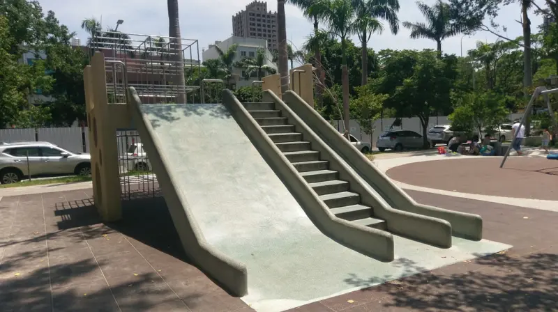 「親子鐵道遊-第2話 新竹」中央公園