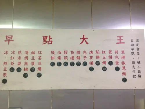 【台東早餐推薦】早點大王價位，菜單大公開!稱霸台東的人氣王早點!!!!台東市美食小吃旅遊景點推薦!