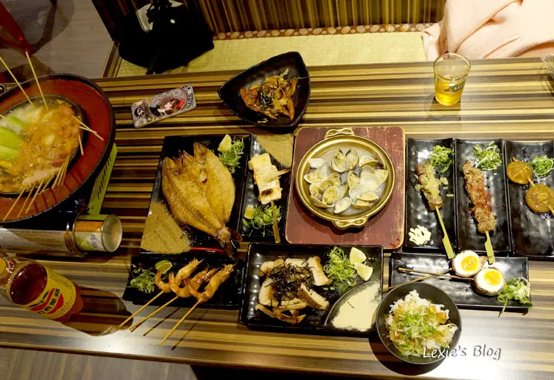 食記【台北】燒鳥串道 行天宮串燒居酒屋 紅外線烤 免費柴魚醬拌飯吃到飽