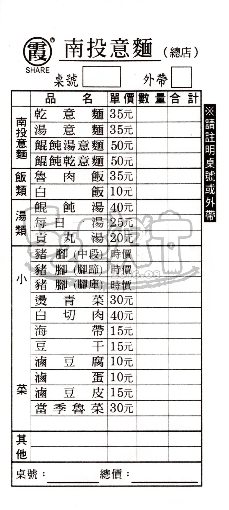 【彰化田中美食南投意麵推薦】碧霞南投意麵菜單價位大公開！CP值超高的驚人平民傳統美食！彰化田中美食小吃旅遊景點推薦。
