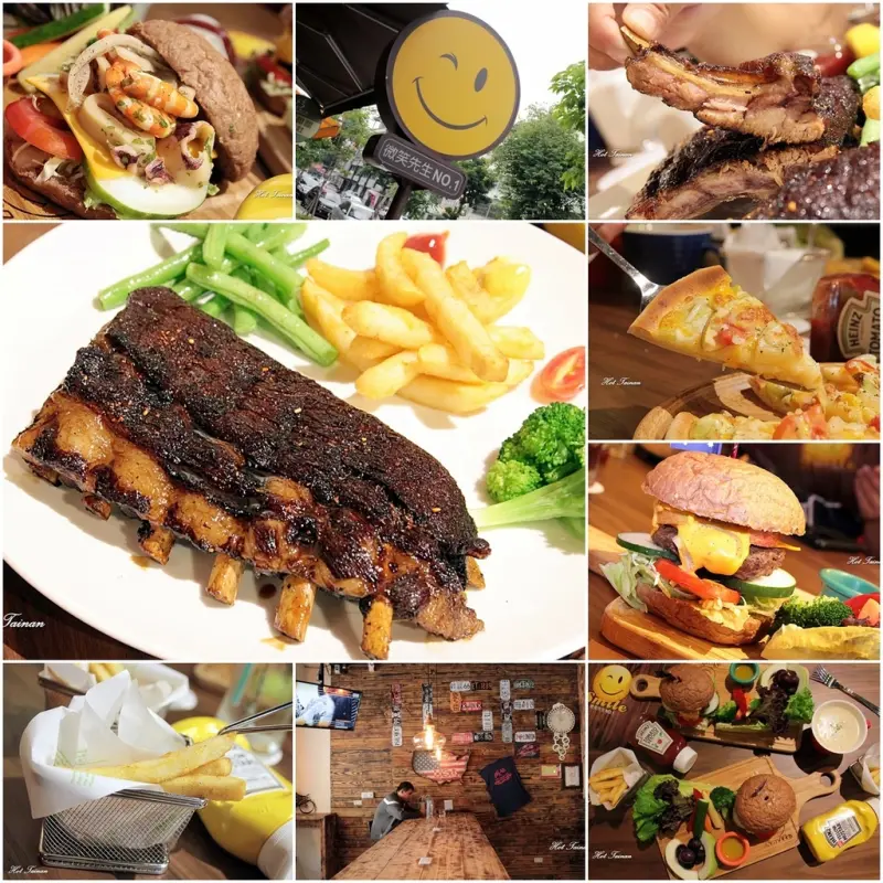 【台南永康區】聚餐吧！咬蘋果的安格斯牛與深海大鳳梨等你來體驗，還有那如浸泡在蜂蜜裡的好吃豬肋排都在：微笑先生