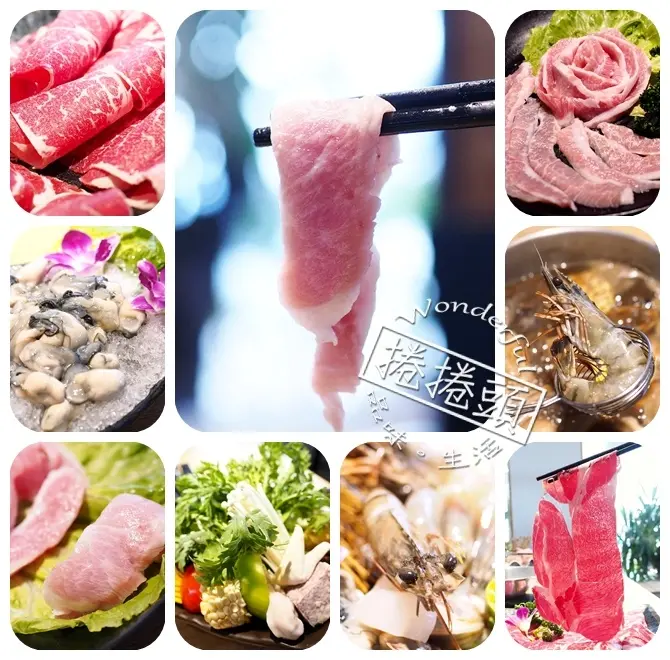 【宜蘭美食】六號糧倉精緻鍋物，挑戰16盎司大拼盤，品嚐彈跳松阪豬，以及大如面膜的霜降雪花牛～