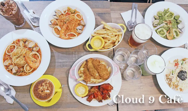 食記◎--【世貿101】Cloud 9 Cafè咖啡廳。在鄉村文青風格的咖啡館享用信義區平價美食下午茶