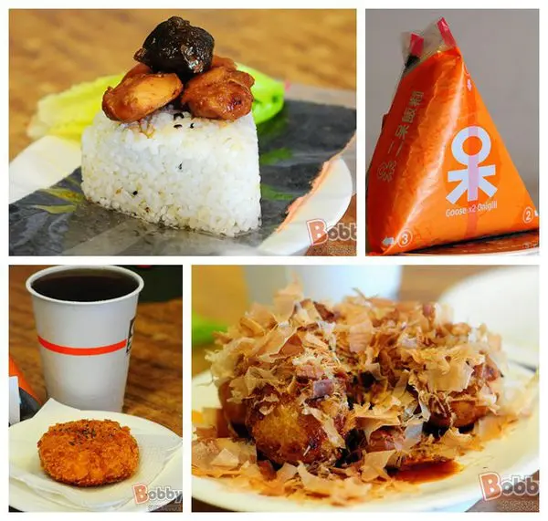 【新竹小吃】二呆飯糰.10多年老店.城隍廟旁.上班族最愛訂購.新竹必吃的三角飯糰(味自慢飯糰/梅子雞飯糰/起司可樂餅/大阪章魚燒/奶茶/酸梅汁)