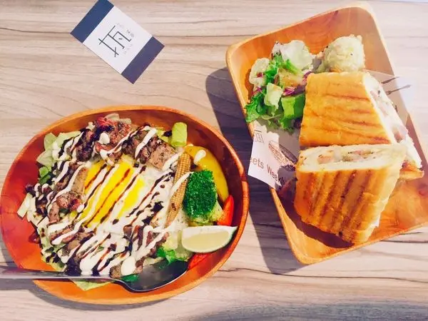 捷運菜寮站✿打瓦 DAW✿ 吃飽吃好的早午餐! 木頭質感的溫柔系工業風~