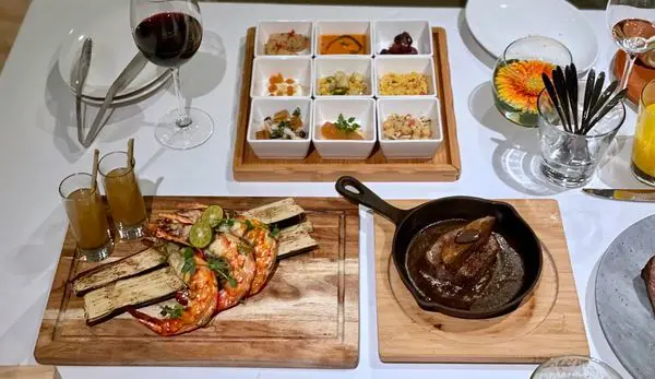 [台北美食] 君悅酒店《寶艾西餐廳》帶你餐桌環遊世界 米其林推薦Bel Air Bar Grill 信義區市貿101站Grand Hyatt @蛋寶趴趴go