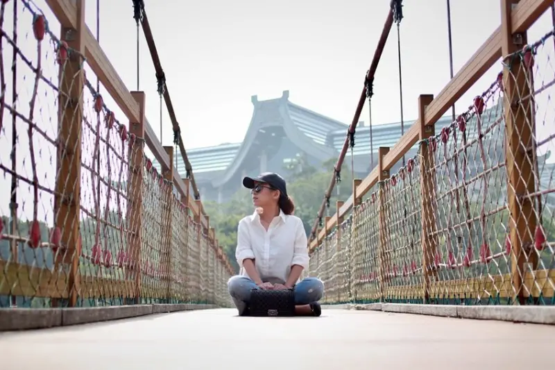 新竹旅遊景點/峨眉細茅埔吊橋、大自然文化世界，一覽峨眉湖畔的風光景色 - Ann‧榜哥‧生活事務所