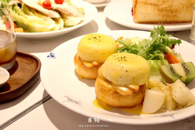 【男子的日常生活】8% ICE CAFE，專注冰品之外，台北東區注入全新生活飲食美學態度。忠孝Sogo/早午餐/單品咖啡/下午茶/輕食/東區