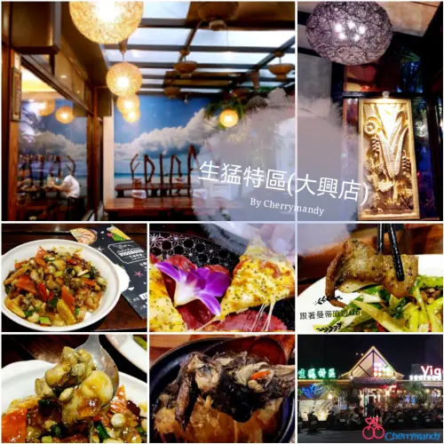 【桃園美食】生猛特區(大興店)│♥峇里南洋風♥特色熱炒鍋物啤酒大滿足