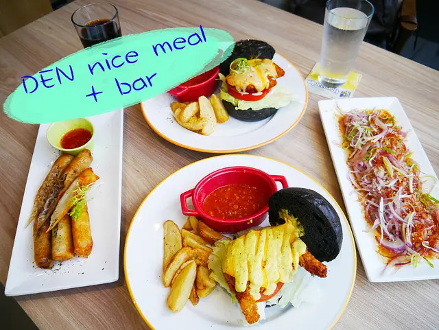 ☞【嘉義 西區】DEN．nice meal+Bar（DEN小餐館）～白天是餐廳，晚上變餐酒館～燈光美氣氛佳，鄰近嘉義火車站與秀泰廣場！！