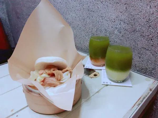 台南✿磨磨 茶✿不是抹茶! 是現磨綠茶!! 台灣茶不一樣的滋味~ 還有文青刈包 !!