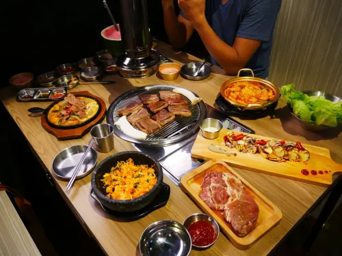 【Angelas日常】台北東區韓式混搭義法創意料理，La Galbi 與西瓜燒酒的絕妙組合【台韓民國 韓式燒肉】