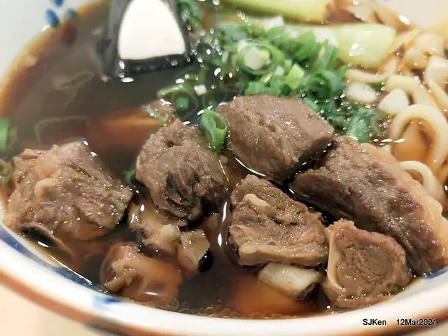 (北捷小巨蛋站附近美食)「三商巧福」敦北店--- 溫潤湯底肉實麵Q的「蘭州雙寶牛肉麵」!